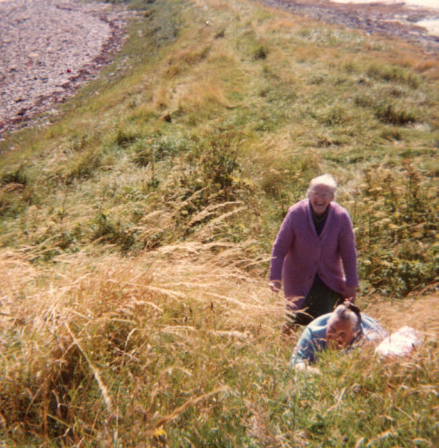 My mum and grannie scaling Ling Holm
- (they did make it!) My mum and grannie scaling Ling Holm
- (they did make it!)